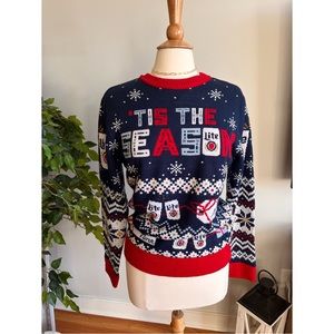 NWT Authentic Miller Lite Christmas Sweater